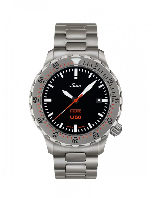 Sinn U50 HYDRO with TEGIMENT option / 鋼帶款式